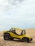 Beach buggy in sand dunes