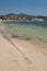 Beach in Cala Talamanca. Ibiza, Spain