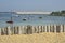 Beach of Cap-Ferret in France