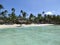 Beach in the Caribbean Sea. Punta Cana. Isla Saona.