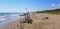 A beach in Castiglione della Pescaia, Tuscany, Italy