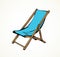 Beach chair. Vector freehand drawing