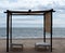 Beach Chairs And Sun Shades On Ilha De Tavira Portugal