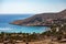 Beach on Chalki island, Greece