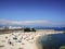 Beach of the city of Antibes