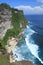 Beach cliff in bali island Uluwatu