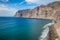 Beach and cliffs in the Los Gigantes