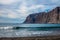 Beach and cliffs in the Los Gigantes