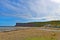 The beach and cliffs, in Saltburn by the Sea, North Yorkshire, England