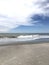 Beach and cloudscape