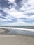 Beach and cloudscape