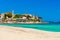 Beach and Coastline of Algajola Corsica