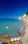 Beach on Corfu island