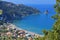 Beach at Corfu island in Greece