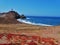 Beach of the Corralete cabo de gata Nijar Almeria Andalusia Spain