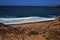 Beach of the Corralete cabo de gata Nijar Almeria Andalusia Spain