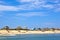 Beach with cottages at Nags Head