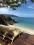 beach deck and chair at daydream island airlie beach whitsundays