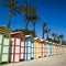 Beach dressing rooms