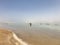 Beach at Ein Gedi, Dead Sea, Israel