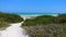 Beach in El Cuyo, Mexico