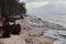 Beach Erosion and Damage caused by sea level rise at Coxs Bazar Sea Beach in Bangladesh