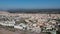 Beach in Essaouira near Marrakesh in Morocco by Drone from above