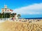 Beach in Estoril Portugal