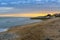 Beach in the evening at Jard-sur-Mer, Vendee, France