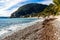 Beach of Eze sur mer in south france