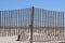 Beach Fence Scene