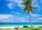 Beach and fishing boats, koh Lanta, Thailand