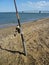 Beach Fishing for Striped Bass at Sandy Point