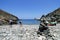 Beach in Folegandros island in Greece