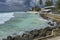 Beach front at Hastings Rocks, Barbados, West Indies