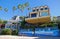 Beach front homes near Saint Anns Beach, Laguna Beach, California.