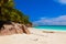 Beach Georgette at island Praslin - Seychelles