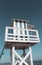 Beach guard tower