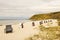 Beach of Hiddensee island in the Baltic Sea