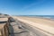 The beach of Hourtin, near Lacanau in France