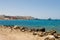 The beach in Hurghada city (Egypt)