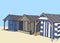 Beach huts