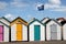 Beach huts