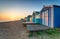 Beach Huts at Milford on Sea