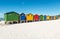 Beach Huts of Muizenberg near Cape Town, South Africa