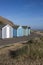 Beach Huts at Pakefield, Suffolk, England
