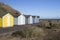 Beach Huts at Pakefield, Suffolk, England