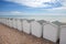 Beach huts seaside chalet england