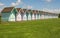 Beach huts at Southsea, Portsmouth, England