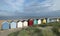 Beach Huts at Southwold, Suffolk, UK